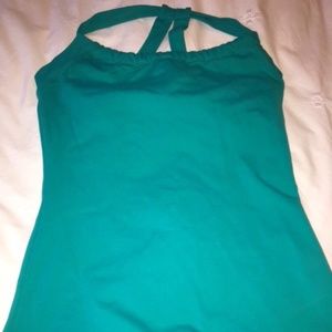 Prana sport tank top with shelf bra XS